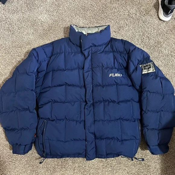 Vintage FUBU Sports Reversible Puffer Coat Jacket Jackets & Coats